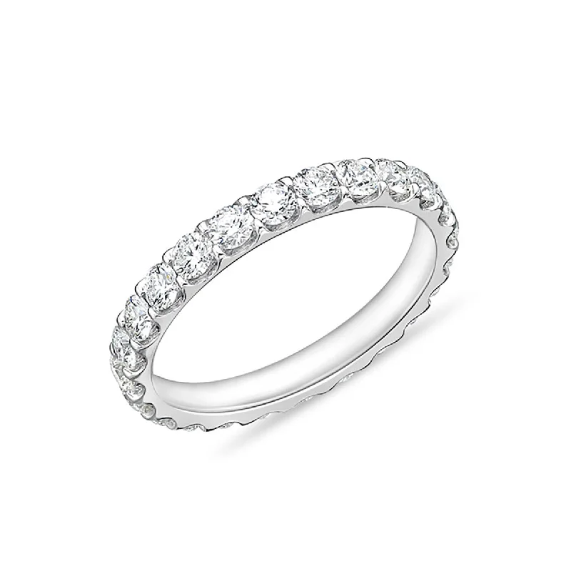 Women’s halo engagement rings-Odessa Diamond Eternity Band