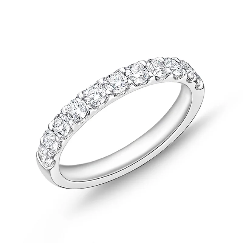 Women’s classic engagement rings-Odessa 11-Stone Diamond Band