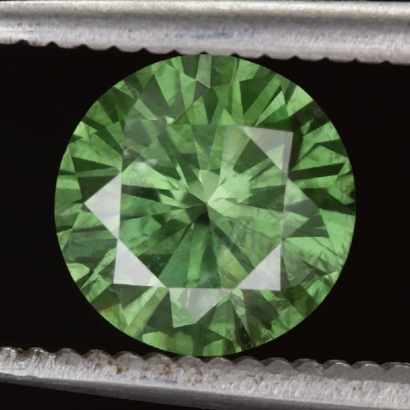 Women’s oval engagement rings-1.75 CARAT FANCY GREEN LOOSE DIAMOND VERY GOOD ROUND BRILLIANT CUT EARTH MINED