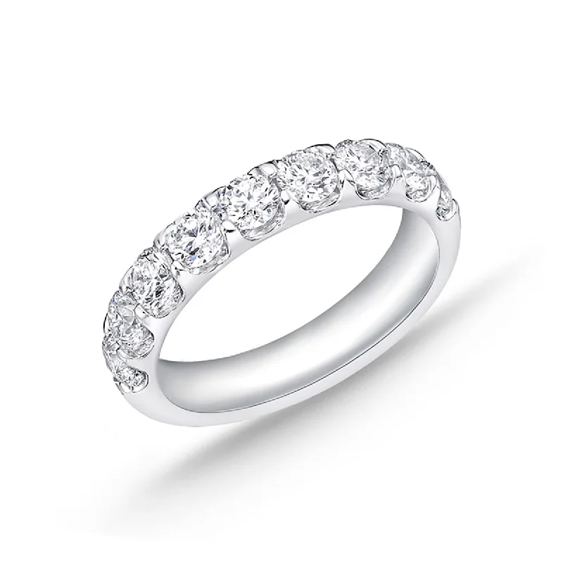 Women’s luxury engagement rings-Odessa 9-Stone Diamond Band