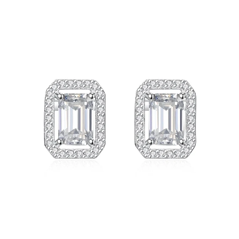 Women’s boho earrings-1.2 Carat Diamond Earrings | S925 | Moissanite