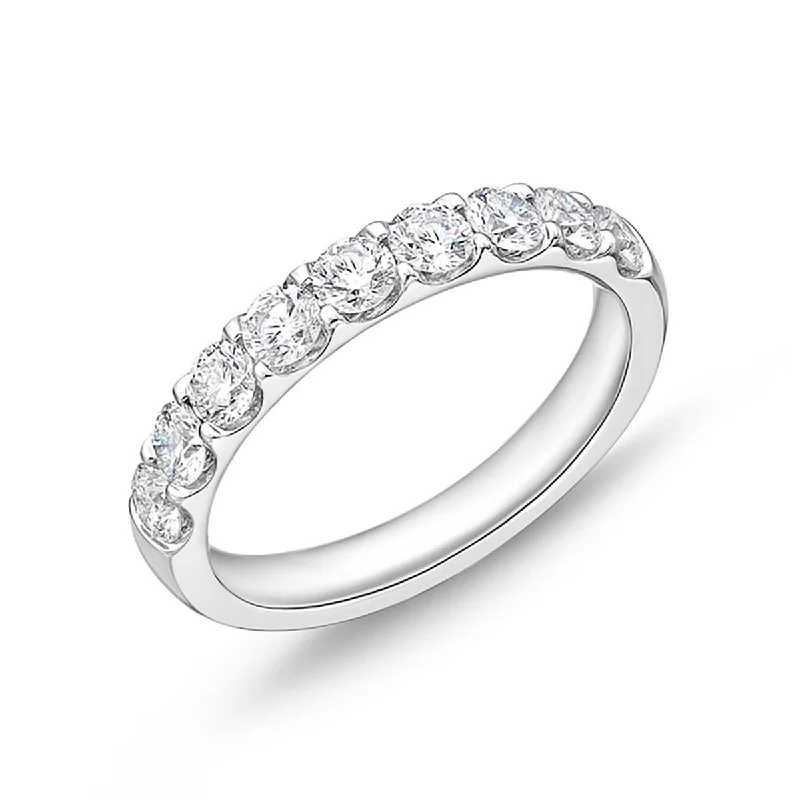 Women’s classic solitaire engagement rings-Odessa 9-Stone Diamond Band