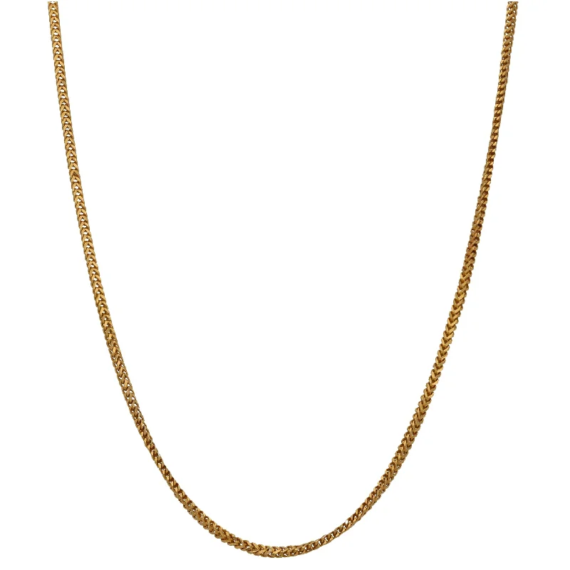 Women’s colorful gemstone necklaces-22ct Gold Other Chain 20"