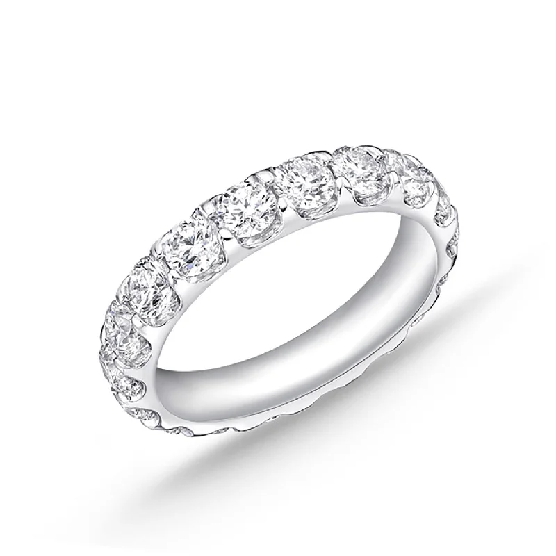 Women’s large round engagement rings-Odessa Diamond Eternity Band