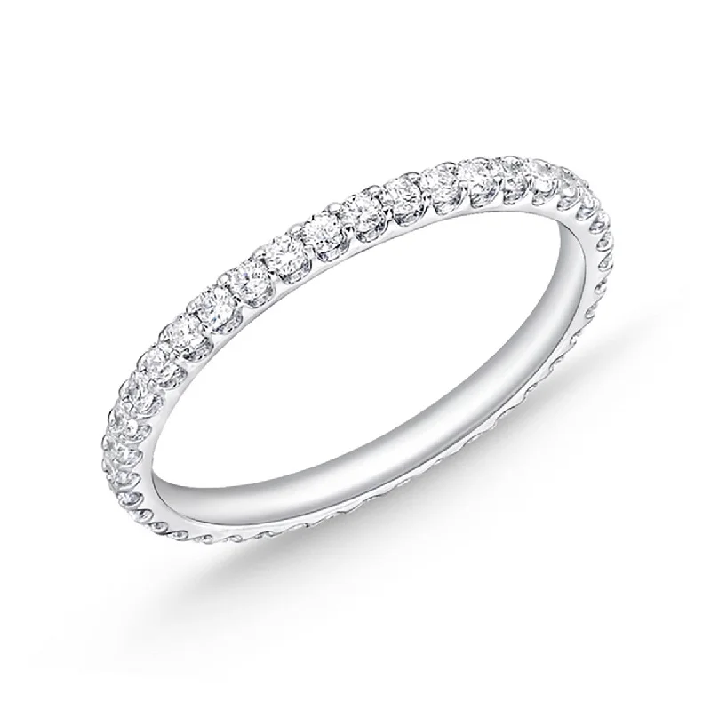 Women’s gold engagement rings-Odessa Diamond Eternity Band