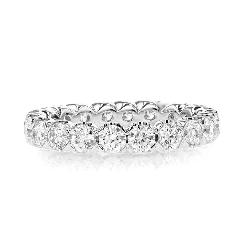 Women’s eco-friendly engagement rings-Diamond Eternity Band