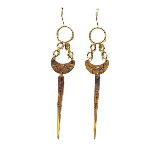 Women’s zirconia earrings-APIS EARRINGS