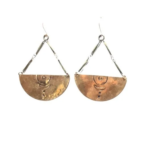 Women’s pearl drop earrings-ISHTAR EARRINGS